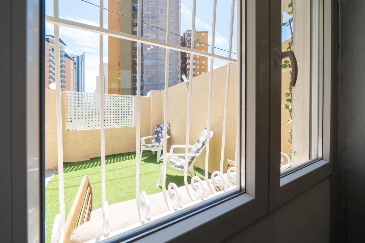 Apartamento Alma Con Terreno Privado Y Parking Compartido - A 800M De Playa Poniente เบนิดอร์ม ภายนอก รูปภาพ